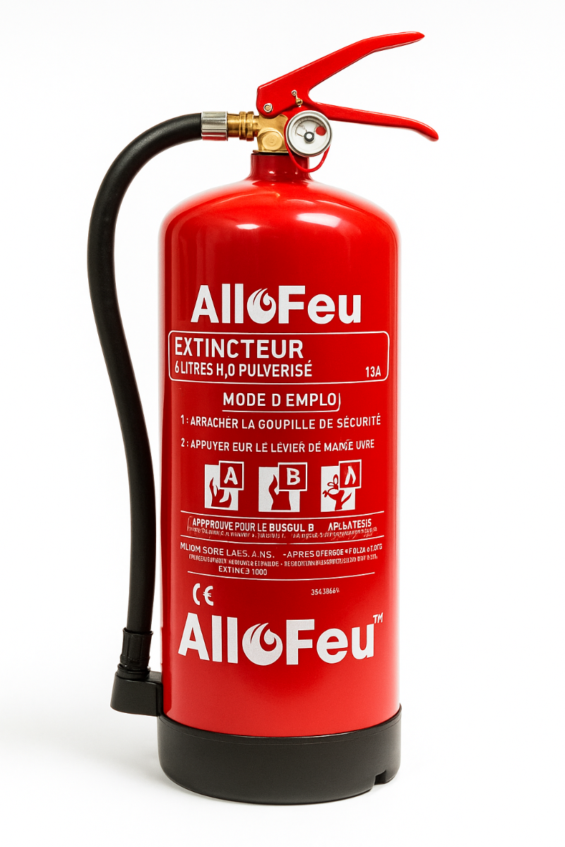 Extincteur à eau 6 L sans fluor